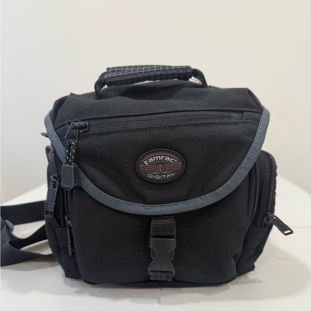 Vintage Tamrac Photo Digital Camera Bag 5202 Explorer 2 Black Shoulder Strap